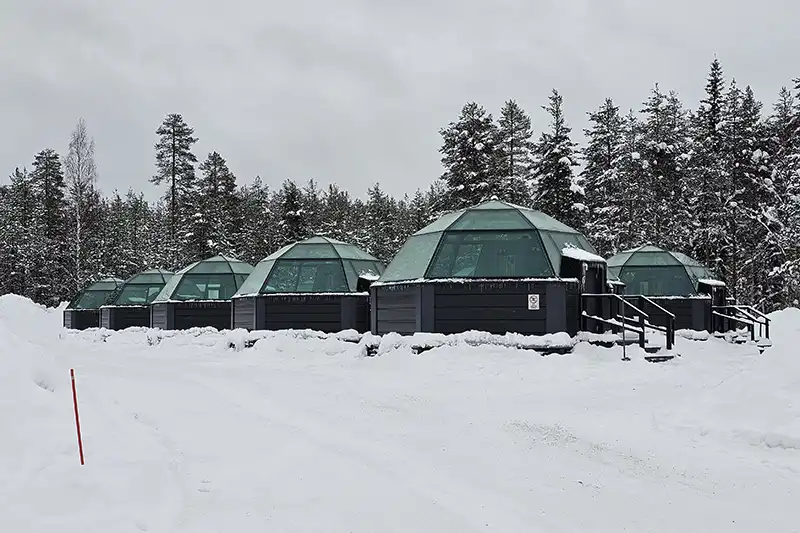 glas igloos finland finland